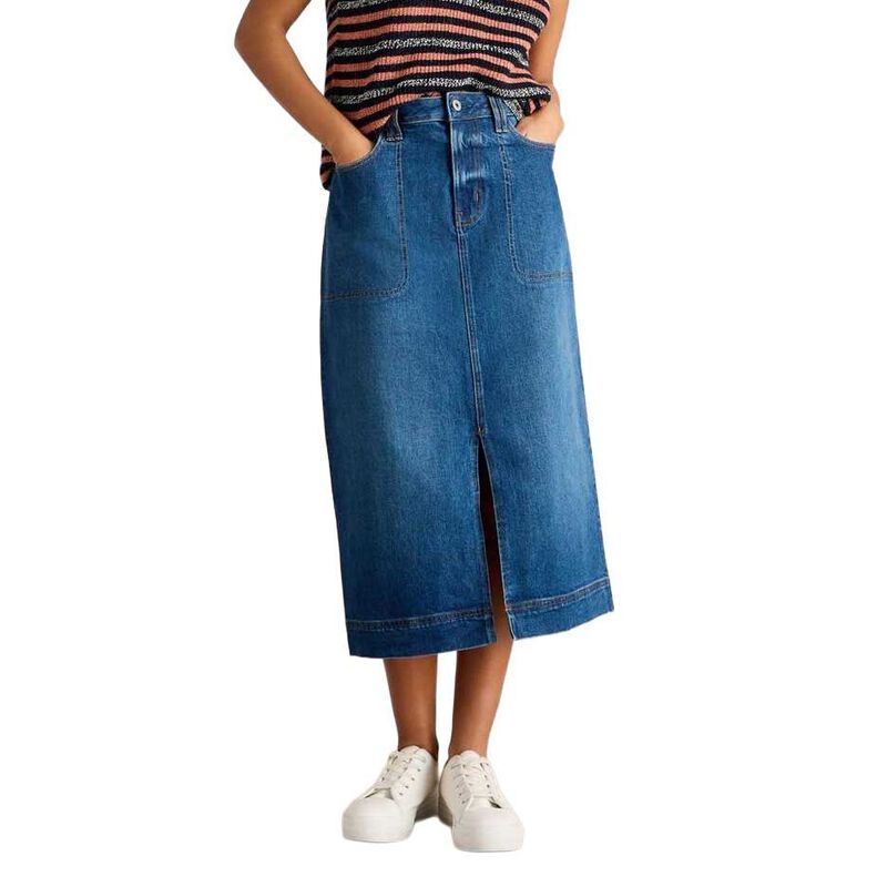 White Stuff Tia Denim Midi Skirt image number 0